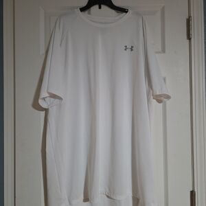 Under Armour Men's White The Tech Shirt In Size 2XLT Big And Tall